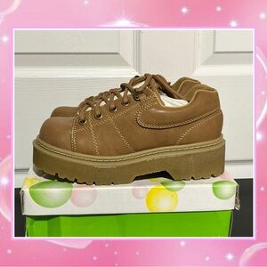 Vintage 90s y2k Chunky Platform Oxfords
